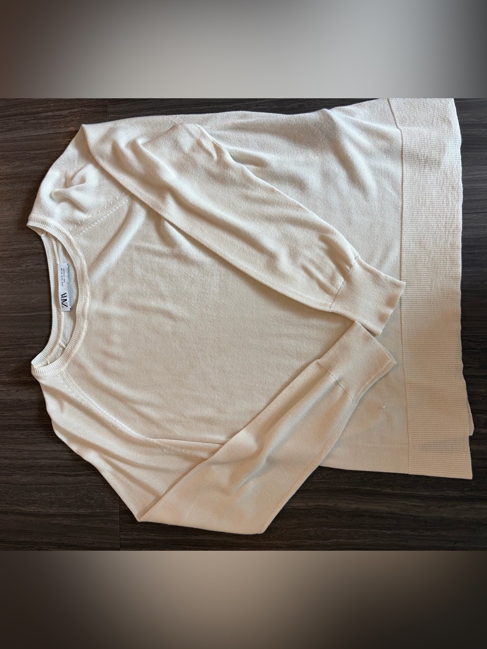White Zara Longsleeve